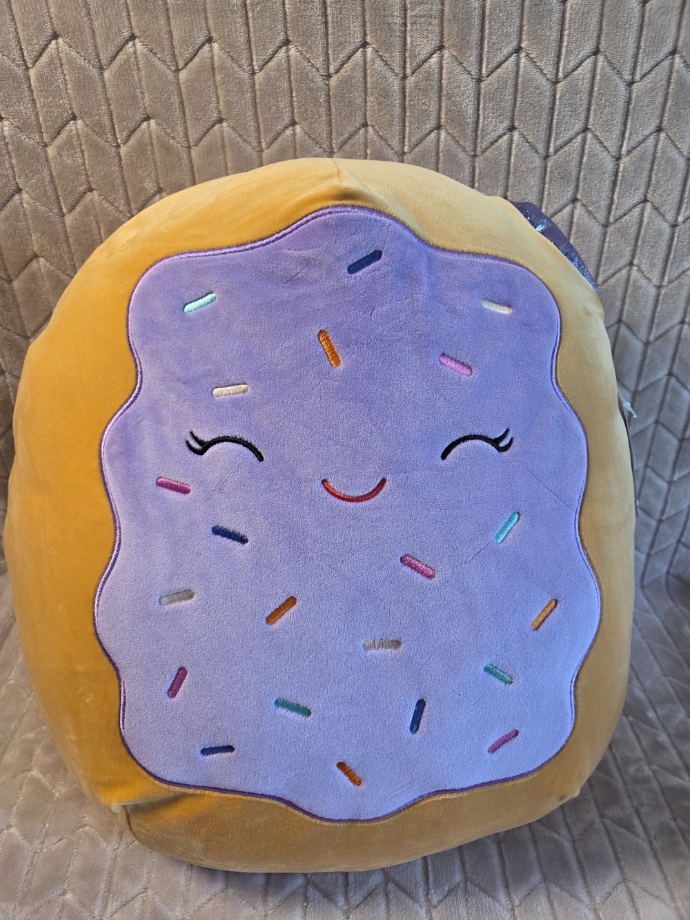 NWT Squishmallows Wylie Plush Tag - Purple, Teal, Yellow, Pink